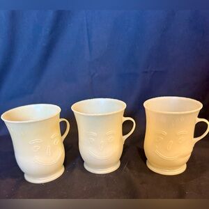 Set of Three These are vintage 1980's Kool-Aid Man plastic cups.